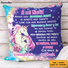 Personalized Gift For Granddaughter Hug This Pillow Unicorn Nightlight Spanish Pillow 30729 1