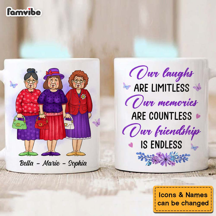 Personalized Gift Our Friendship Is Endless Mug 30740 1