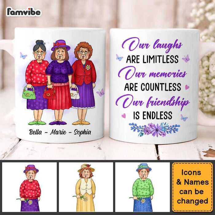 Personalized Gift Our Friendship Is Endless Mug 30740 1