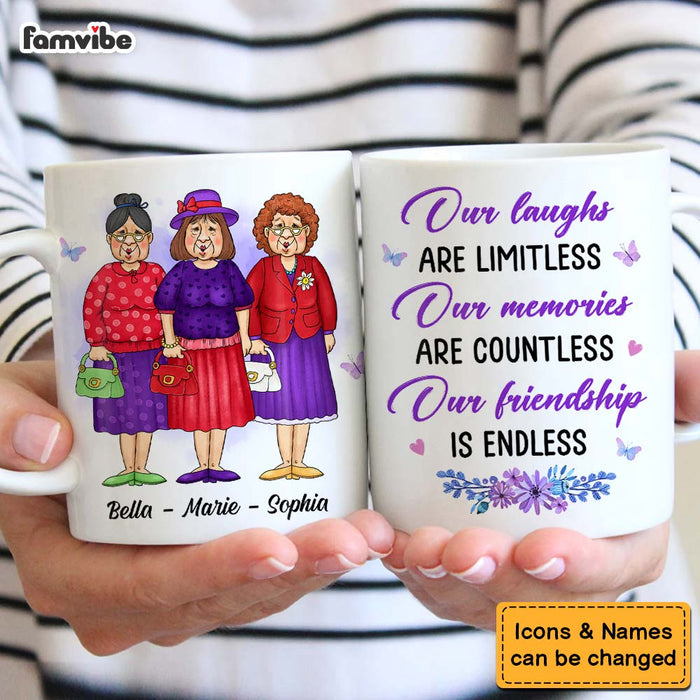 Personalized Gift Our Friendship Is Endless Mug 30740 1