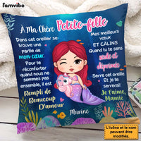 Personalized Gift For Granddaughter Mermaid French Pillow 30747 thumb 1