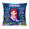 Personalized Gift For Granddaughter Mermaid Spanish Pillow 30748 1