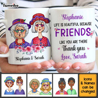Personalized Gift For Friends Life Is Beautiful Mug 30775 thumb 1
