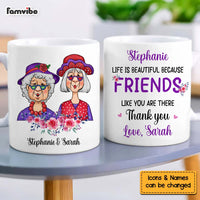Personalized Gift For Friends Life Is Beautiful Mug 30775 thumb 1