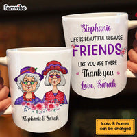 Personalized Gift For Friends Life Is Beautiful Mug 30775 thumb 1