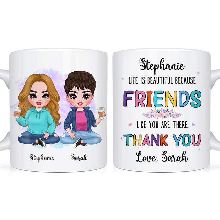 Personalized Gift For Friends Like You Are There Mug 30786 1