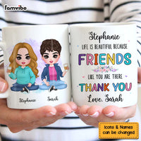 Personalized Gift For Friends Like You Are There Mug 30786 thumb 1
