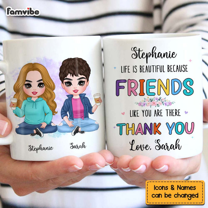 Personalized Gift For Friends Like You Are There Mug 30786 1