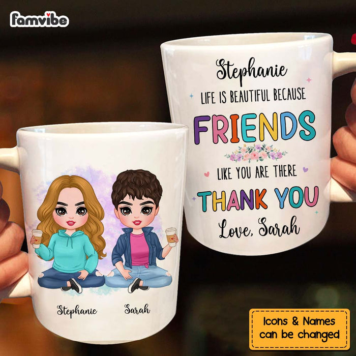 Personalized Gift For Friends Like You Are There Mug 30786 1