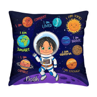 Personalized Astronaut Grandson Gift I Am Kind Pillow 30800 thumb 1