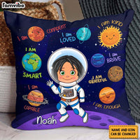Personalized Astronaut Grandson Gift I Am Kind Pillow 30800 thumb 1