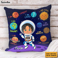 Personalized Astronaut Grandson Gift I Am Kind Pillow 30800 thumb 1