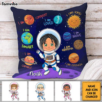 Personalized Astronaut Grandson Gift I Am Kind Pillow 30800 thumb 1