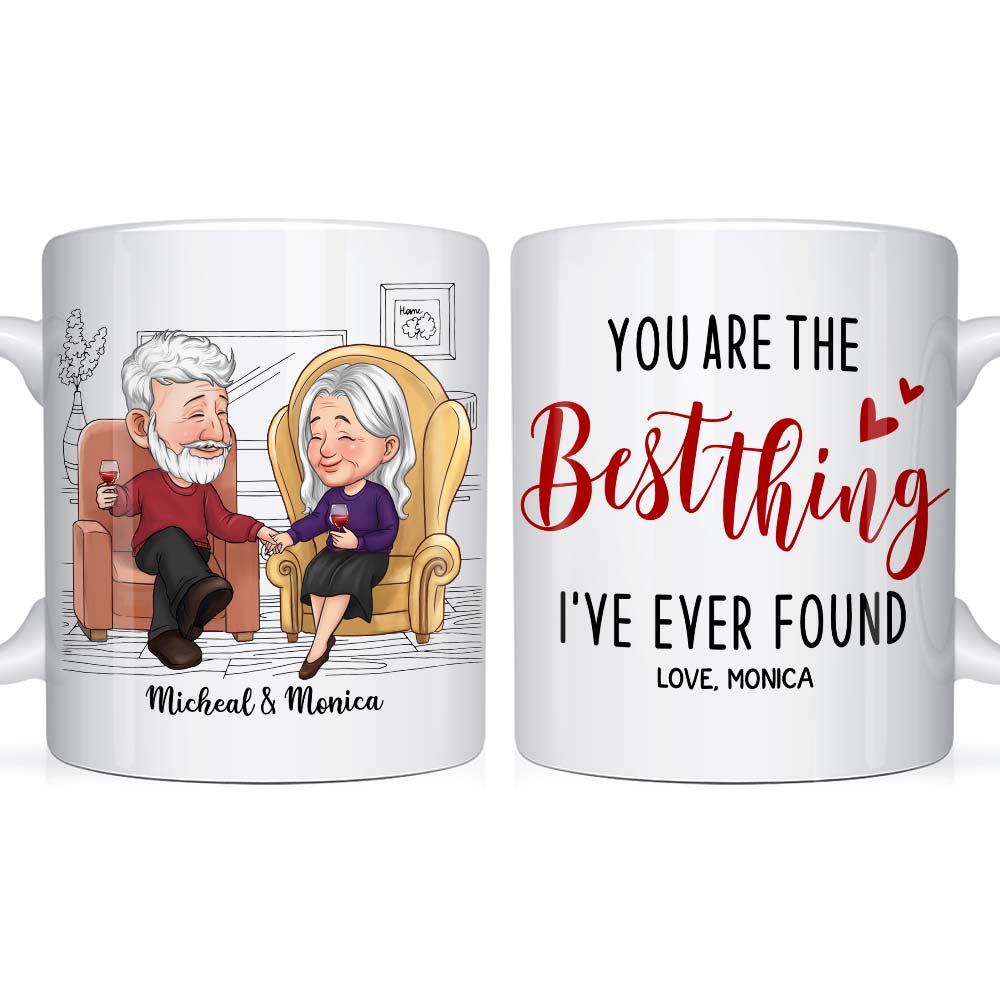 Personalized Gift For Couple You Are The Best Thing I've Ever Found Mug 30822 Primary Mockup