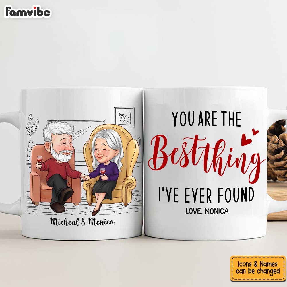 Personalized Gift For Couple You Are The Best Thing I've Ever Found Mug 30822 Primary Mockup