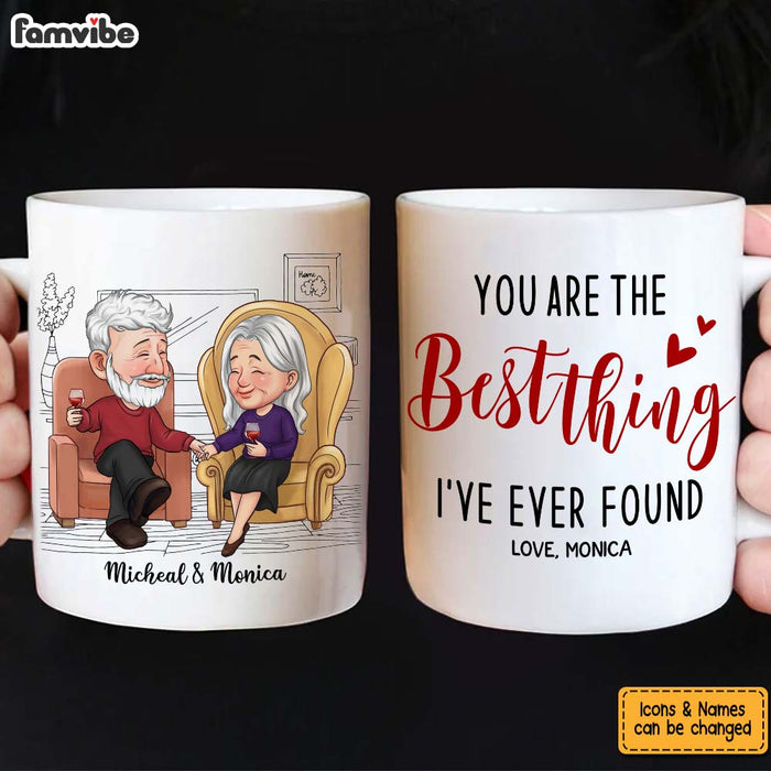 Personalized Gift For Couple You Are The Best Thing I've Ever Found Mug 30822 1