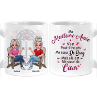 Personalized Friend Gift French Ma Sœur De Cœur Mug 30823 thumb 1