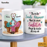 Personalized Cadeau Personnalisé Pour Couple Tu Es La Seule Personne Que Je Veux Embêter Mug 30844 thumb 1