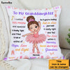 Personalized Gift For Granddaughter Hug This  Ballerina Pillow 30847 1