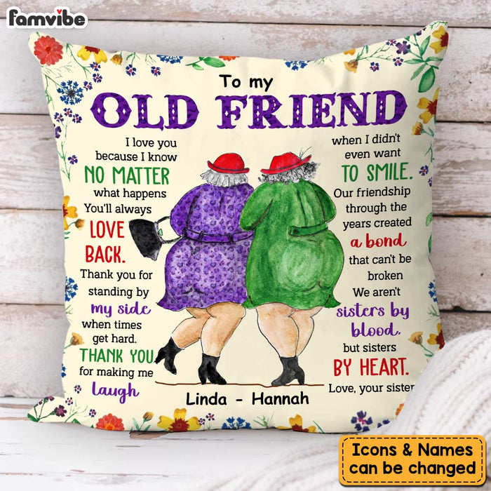 Personalized Gift For Old Friends I Love You Pillow 30856 1