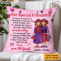 Personalized Gift For Friends Our Friendship Pillow 30860 thumb 1