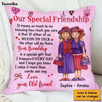 Personalized Gift For Friends Our Friendship Pillow 30860 thumb 1