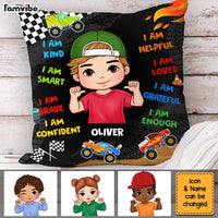 Personalized Gift For Grandson Affirmation Monster Truck Pillow 30865 thumb 1