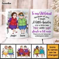 Personalized Gift For Old Friends Because Of You Mug 30882 thumb 1