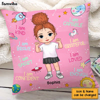 Personalized Gift For Grandson I Am Kind Space Theme Pillow 30888 thumb 1