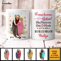 Personalized French Ma Place Préférée Dans Ce Monde Est À Tes Côtés Mug 30889 thumb 1