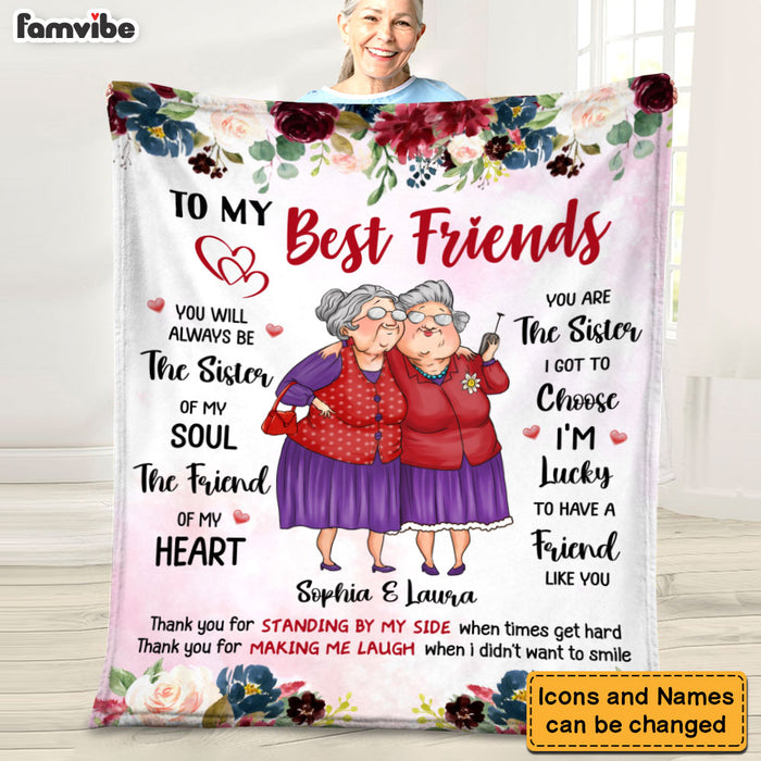 Personalized Gift For Friends Sisters Thanh You For Blanket 30903 1
