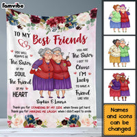 Personalized Gift For Friends Sisters Thanh You For Blanket 30903 thumb 1