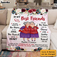 Personalized Gift For Friends Sisters Thanh You For Blanket 30903 thumb 1