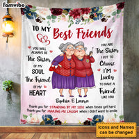 Personalized Gift For Friends Sisters Thanh You For Blanket 30903 thumb 1