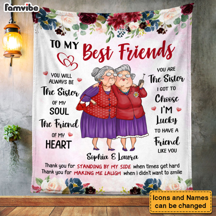 Personalized Gift For Friends Sisters Thanh You For Blanket 30903 1