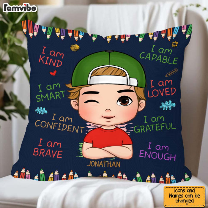 Personalized Gift For Grandson I Am Kind Pillow 23802 30910 1