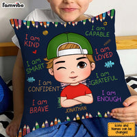 Personalized Gift For Grandson I Am Kind Pillow 23802 30910 thumb 1