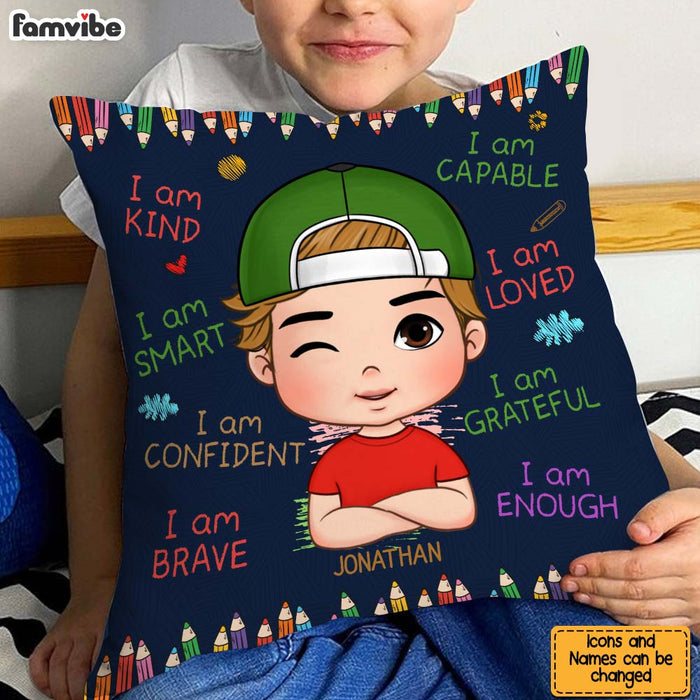 Personalized Gift For Grandson I Am Kind Pillow 23802 30910 1