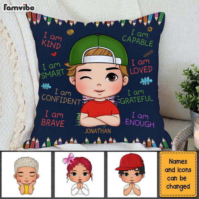 Personalized Gift For Grandson I Am Kind Pillow 23802 30910 1