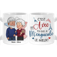 Personalized French Couple Gift Tu Es L'amour De Ma Vie Mug 30911 thumb 1