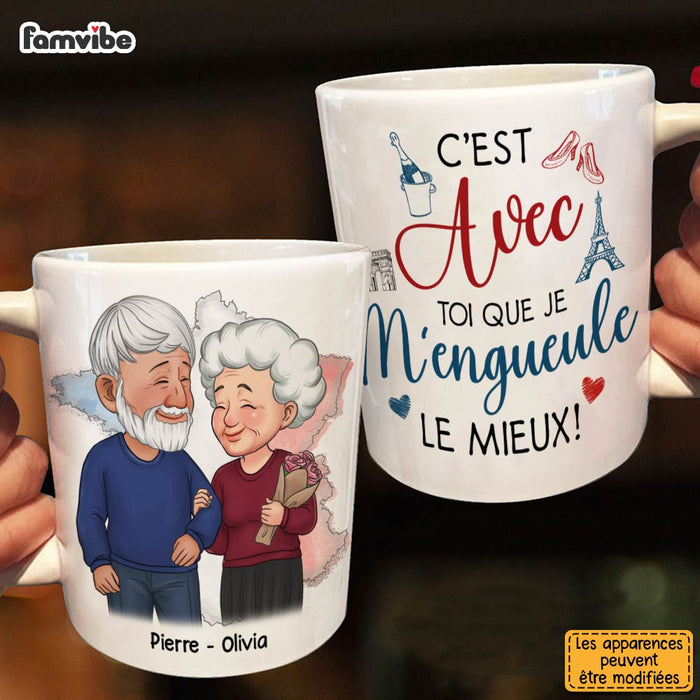 Personalized French Couple Gift Tu Es L'amour De Ma Vie Mug 30911 1