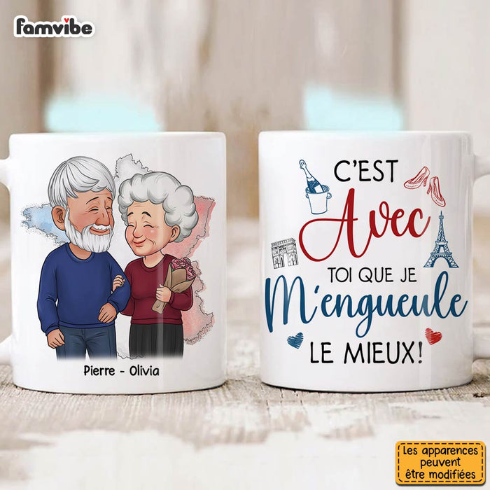 Personalized French Couple Gift Tu Es L'amour De Ma Vie Mug 30911 1
