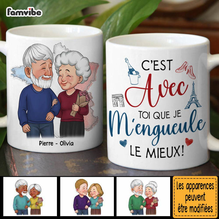 Personalized French Couple Gift Tu Es L'amour De Ma Vie Mug 30911 1