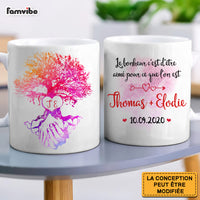 Personalized French Couple Gift Personnalisée Bonheur D'amour Mug 30938 thumb 1