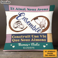 Personalized French Couple Gift Construit Une Vie Que Nous Aimons Pillow 30941 thumb 1