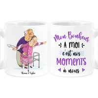 Personalized French Couple Gift Mon Bonheur À Moi Mug 30945 thumb 1