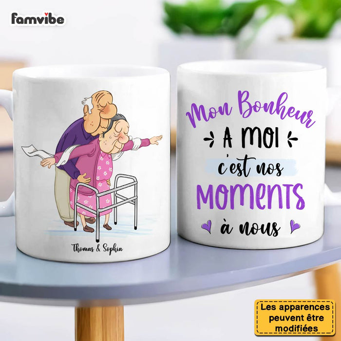 Personalized French Couple Gift Mon Bonheur À Moi Mug 30945 1