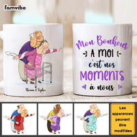 Personalized French Couple Gift Mon Bonheur À Moi Mug 30945 thumb 1