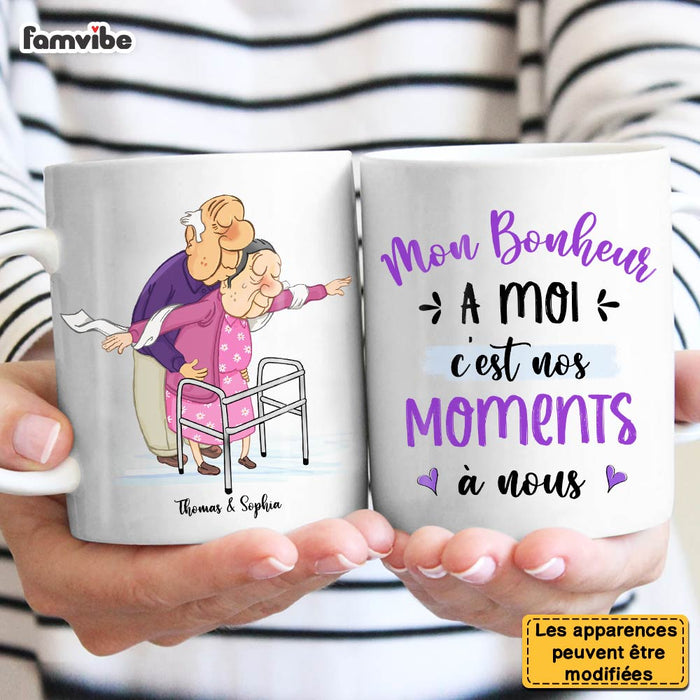Personalized French Couple Gift Mon Bonheur À Moi Mug 30945 1