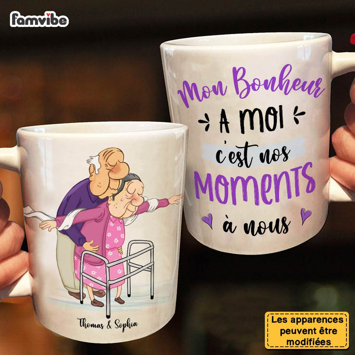 Personalized French Couple Gift Mon Bonheur À Moi Mug 30945 1